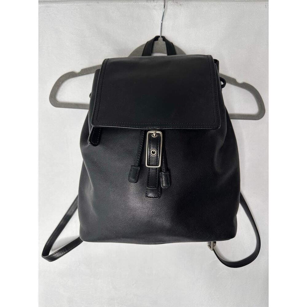 VTG Coach Legacy West Hampton Leather Backpack 9827 Black Purse Daypack Bag